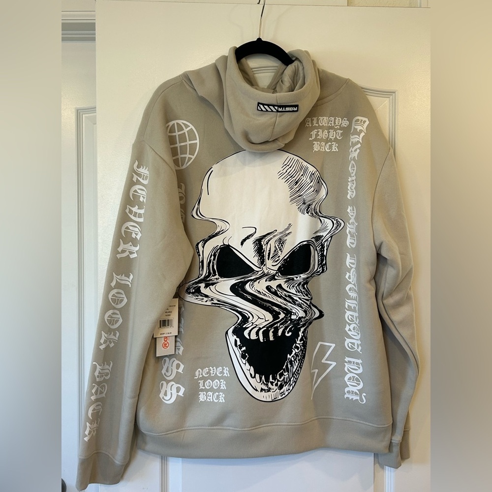 NWT RGSTR Fearless Hoodie - Picture 6 of 13